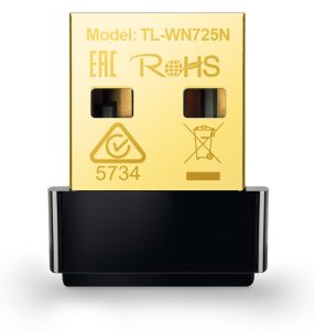 Adaptador WiFi USB TP-Link TL-WN725N Nano 150 Mbps