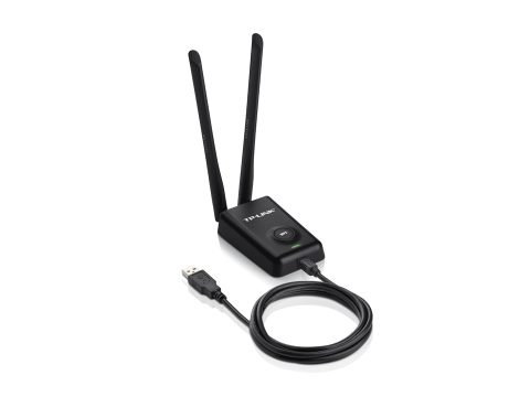 Adaptador USB Wifi Tplink N300 Rompe Muro