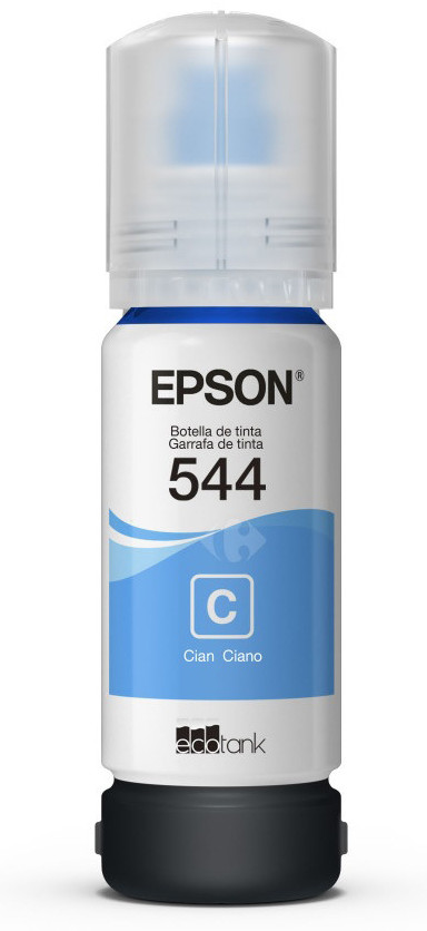 Botella de tinta Epson T544 cian (T544220-AL)