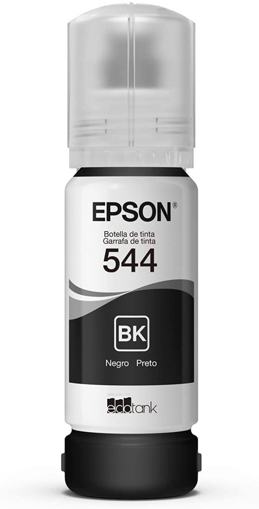 Botella de tinta Epson T544 negro (T544120-AL)