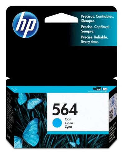 Cartucho de tinta HP 564 cian original (CB318WL)