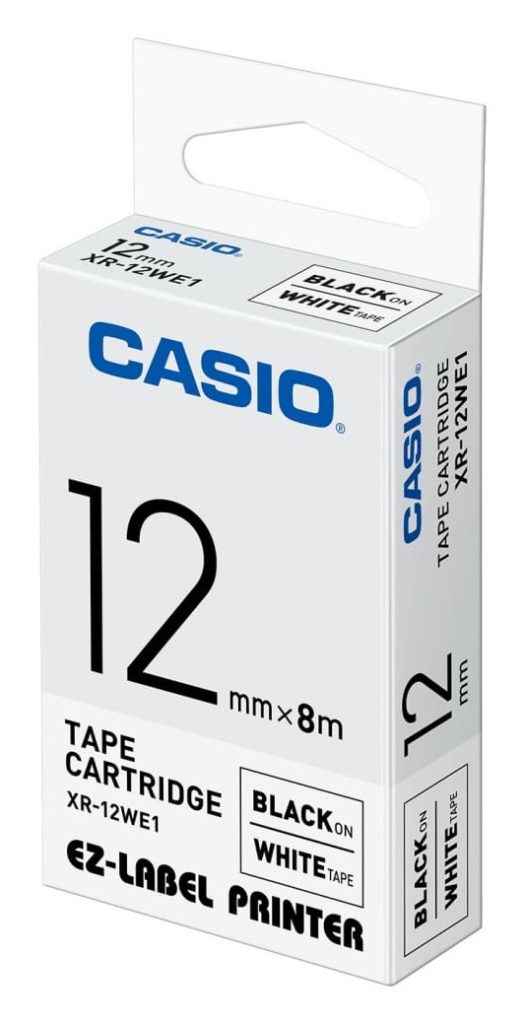Cinta Casio XR-12WE 12 mm
