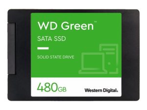 Disco sólido SSD WD Green 480 GB 2.5″ SATA (WDS480G3G0A)