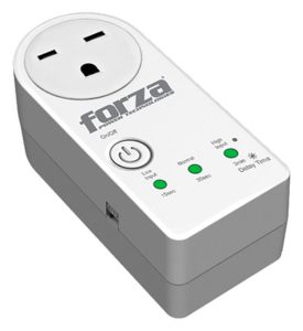Protector Voltaje 1800W 1 toma Forza FVP-12019