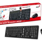 Teclado y mouse Wireless Genius inalambrico (foto 1)