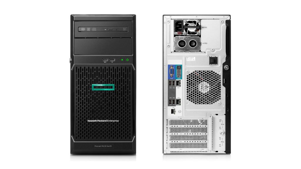 Servidor HP Proliant ML30 Gen 11+  Intel Xeon, 16Gb, 1 Tera. Gigabit