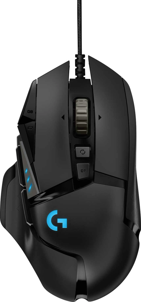 Mouse Gamer Logitech G502 HERO 25.600 DPI RGB