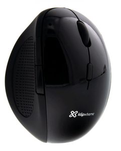 Mouse inalámbrico ergonómico Klip Xtreme Orbix KMW-500BK 1600 DPI