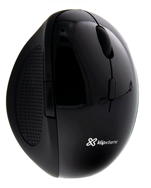 Mouse inalámbrico ergonómico Klip Xtreme Orbix KMW-500BK 1600 DPI