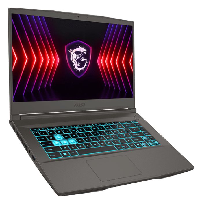 Laptop MSI Thin 15 – Ryzen 5 7535HS – 16Gb – SSD 512 – Video RTX 4050 6Gb – 15.6″ FHD 144HZ