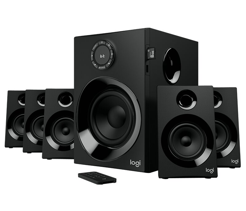 Parlantes Logitech Z607 5.1 Surround con Bluetooth