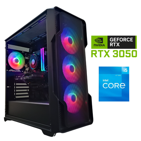 PC i5-12400f – 16Gb – Nvme 500Gb – RTX 3050 6Gb
