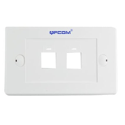 Placa doble QP-WPH2 Cat5e