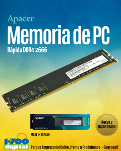 Memoria RAM PC 8 GB DDR4 2666 marcas varias