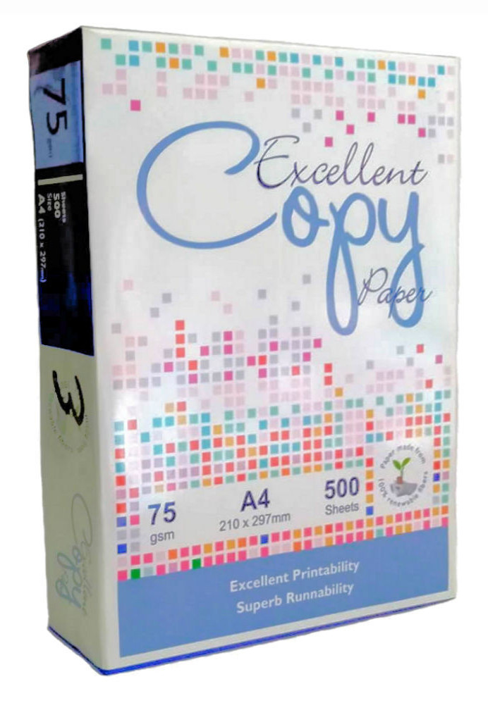 Resma de papel Excellent Copy A4 75 g