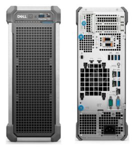 Servidor Dell PowerEdge T160 – Intel Xeon, 16Gb, 2 Teras.  Dual Gigabit.