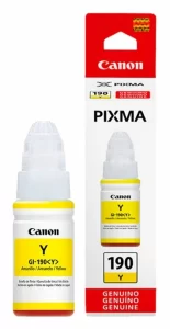 Tinta Canon GI-190 amarillo