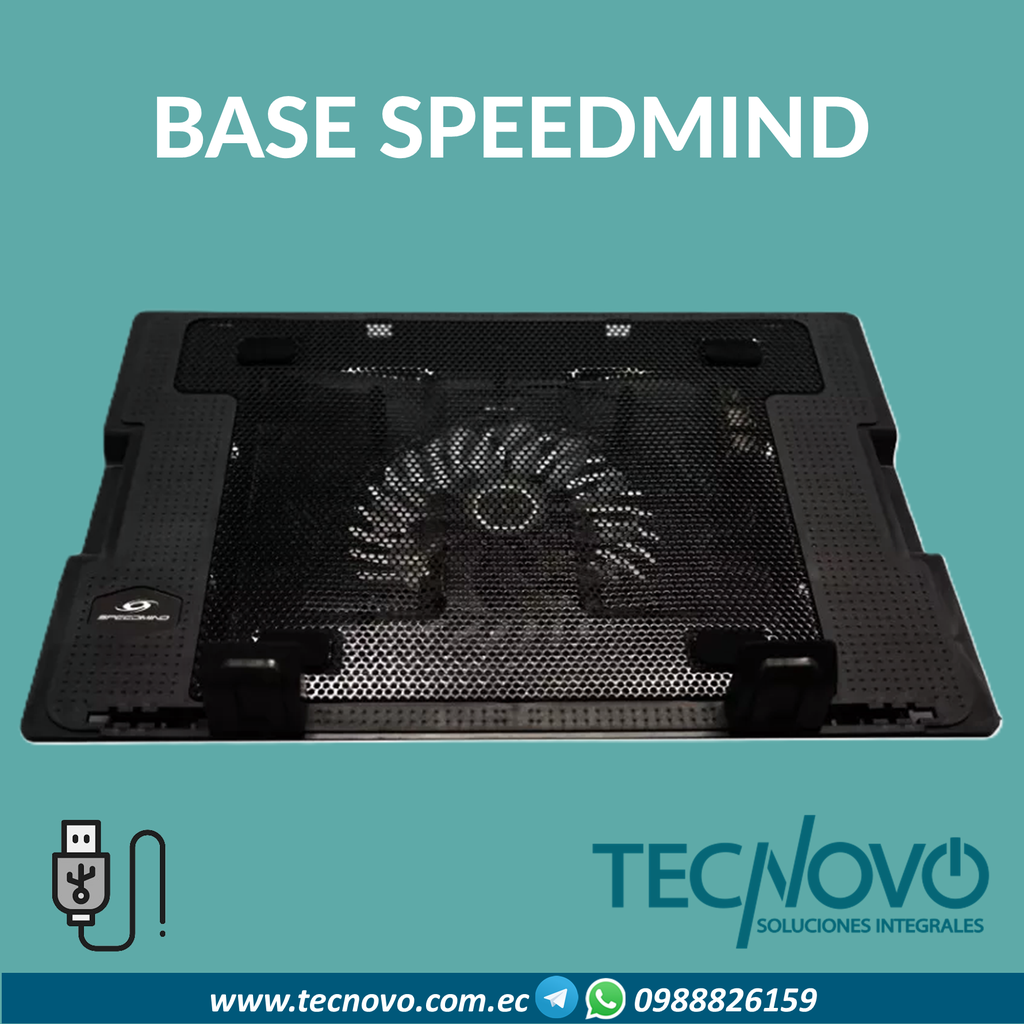 Ventilador Speedmind USB 5 niveles
