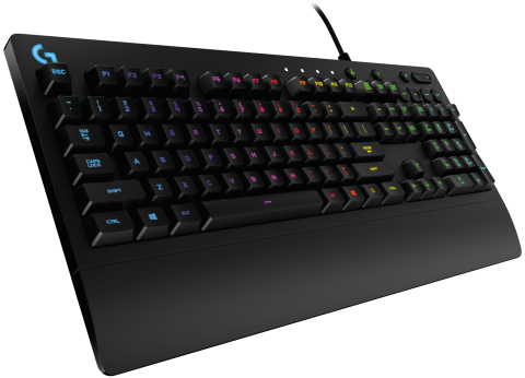 Teclado Gamer Logitech G213 Iluminado RGB USB Casi Mecanico